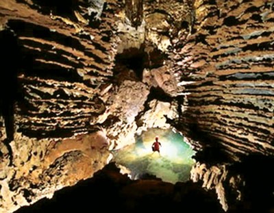 A view of Son Doong Cave A view of Son Doong Cave